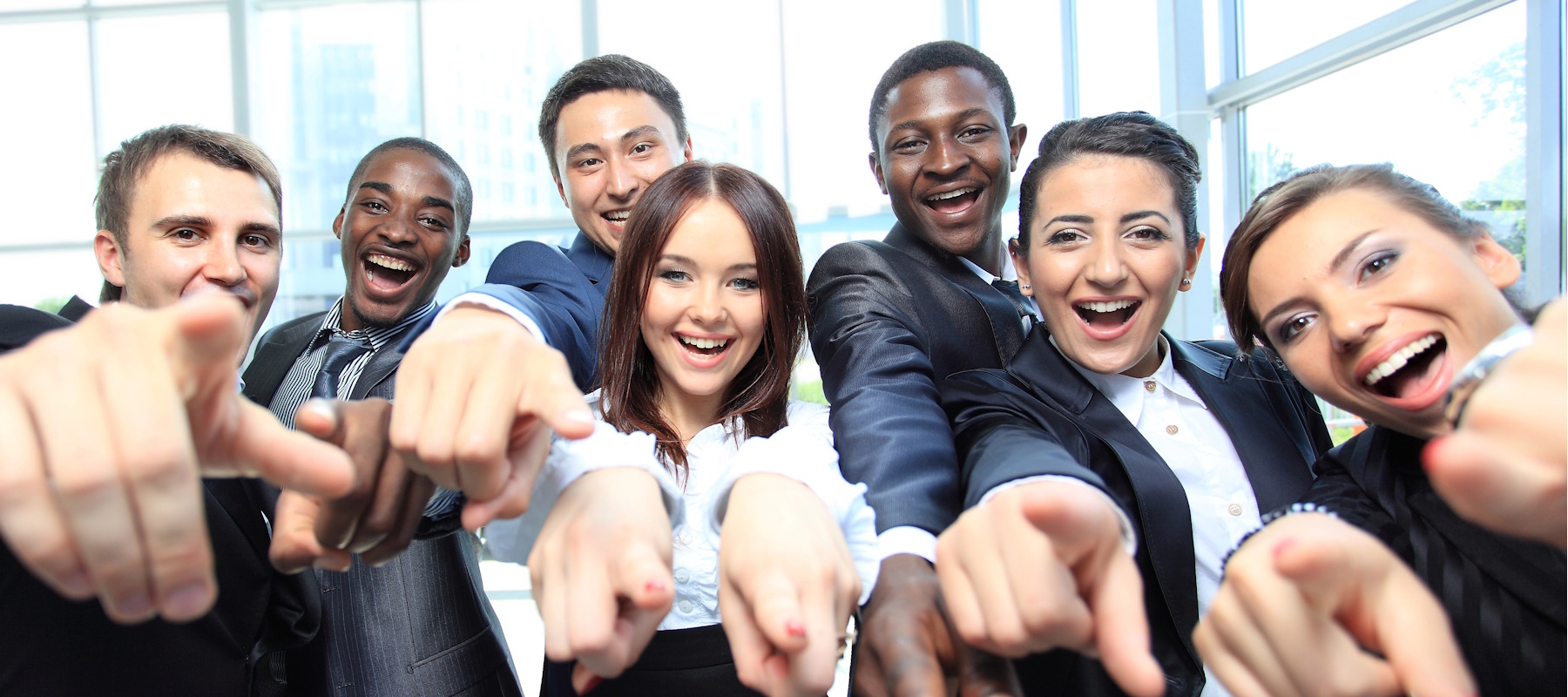 Family in front of new house